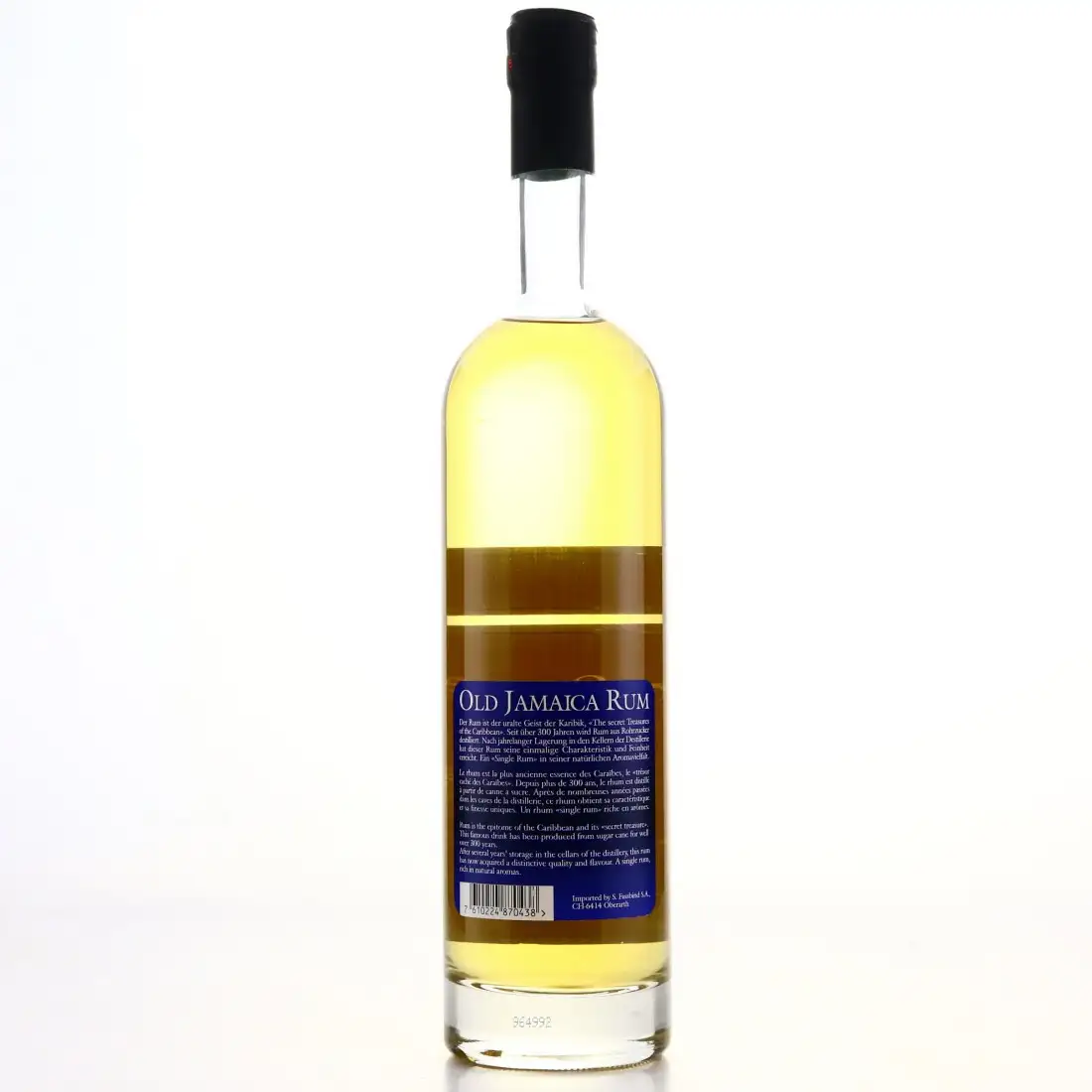 High resolution image of Fassbind AG Clarendon Secret Treasures Old Jamaica Rum 1991