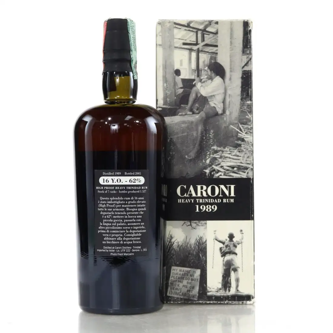 Image haute résolution de Velier Caroni Heavy Trinidad Rum HTR 1989