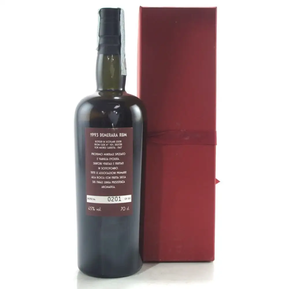 Image haute résolution de Samaroli Demerara Rum 1993