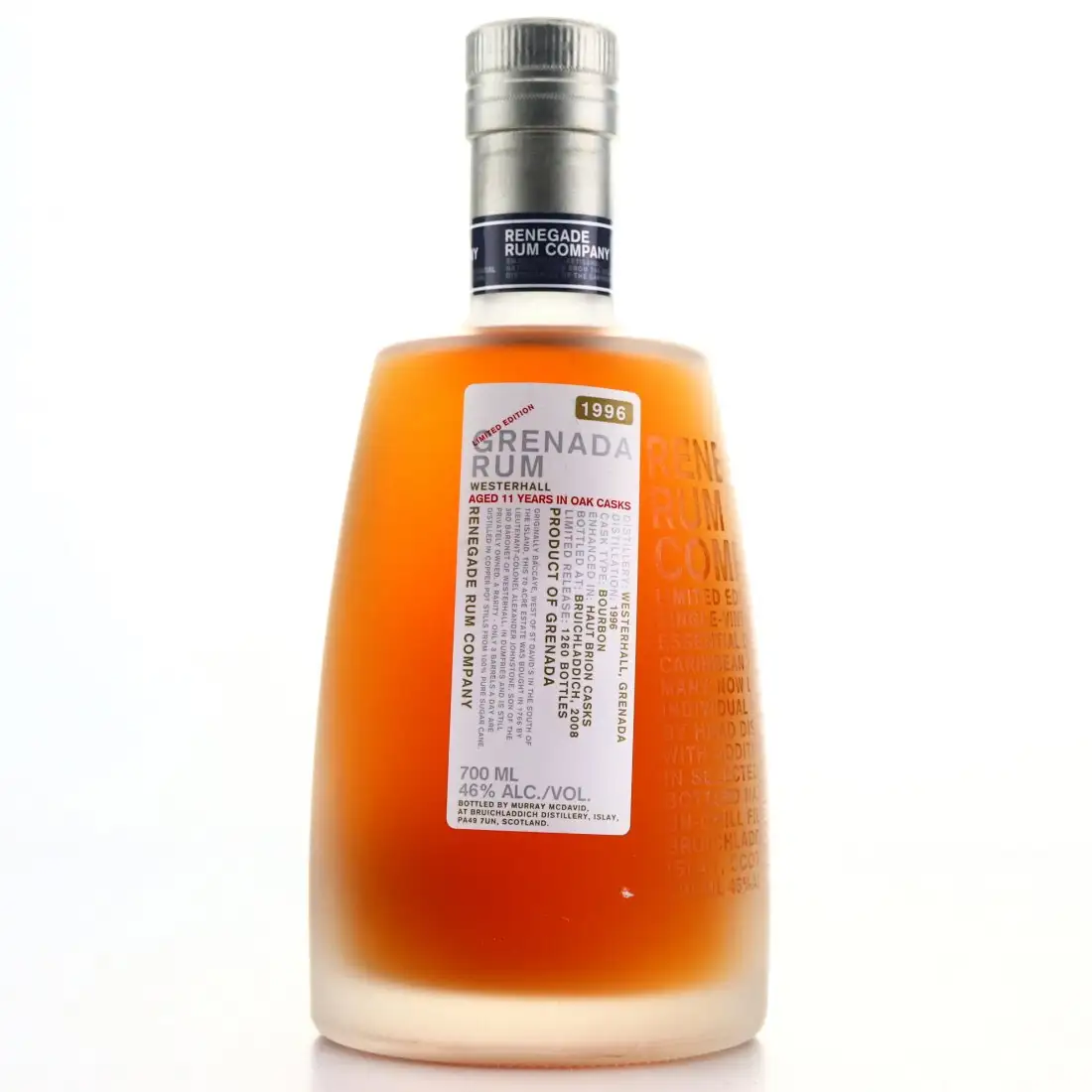 Bottle of Renegade Westerhall Estate 1996