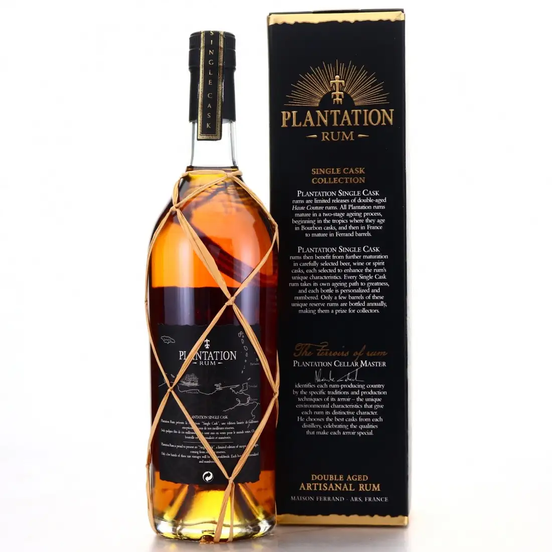 High resolution image of Damoiseau Plantation Old Reserve Limited Edition Cognac Cask Finish 1998