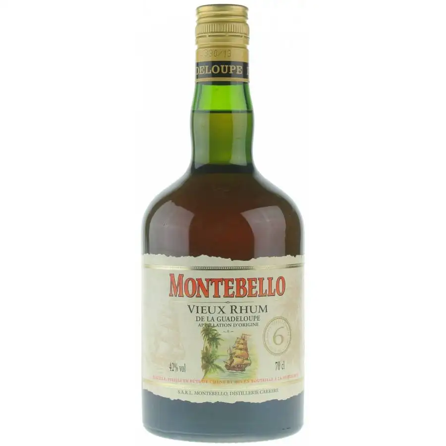 Bottle of Carrere Montebello Rhum Vieux 6 ans