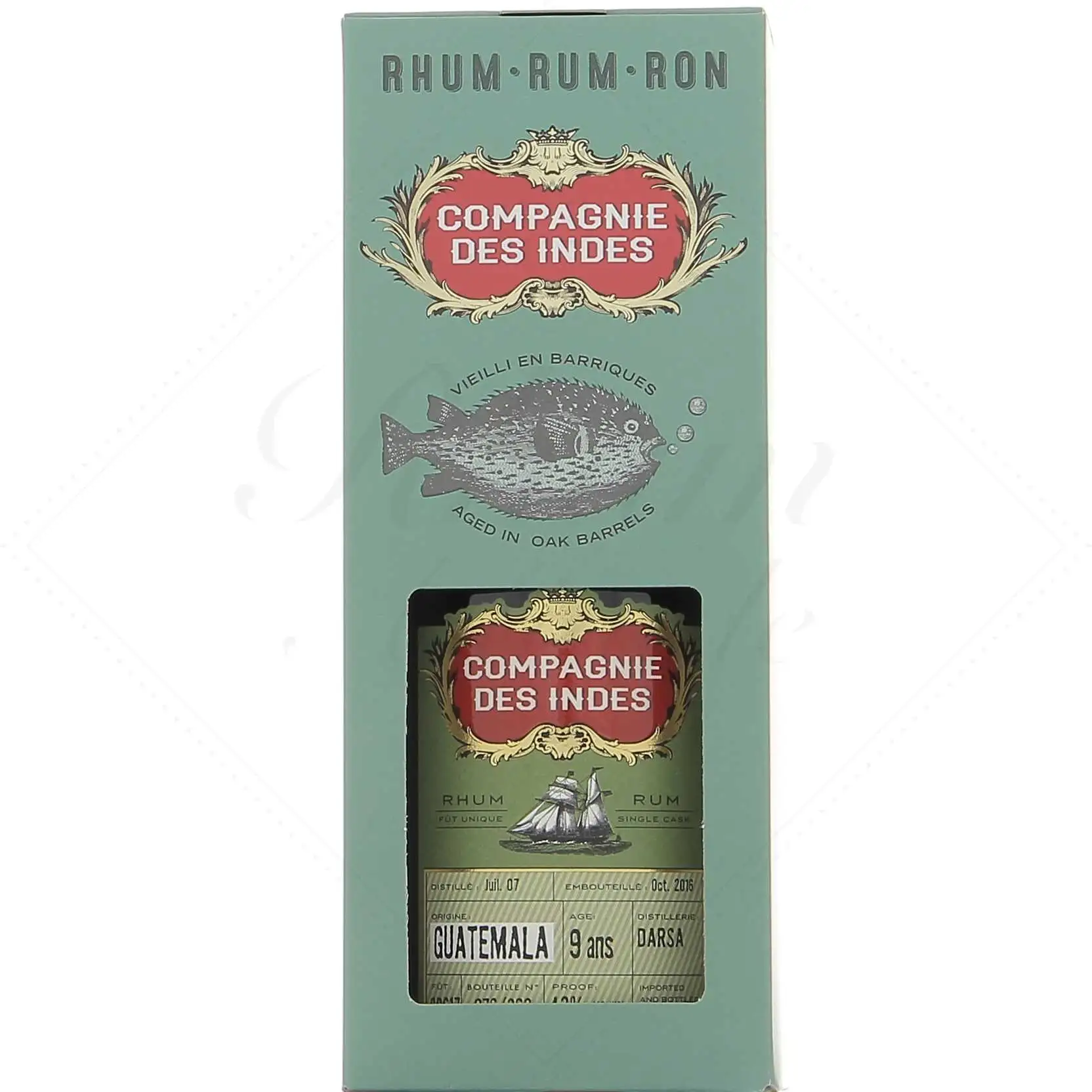 Bottle of CDI Darsa Guatemala 2007