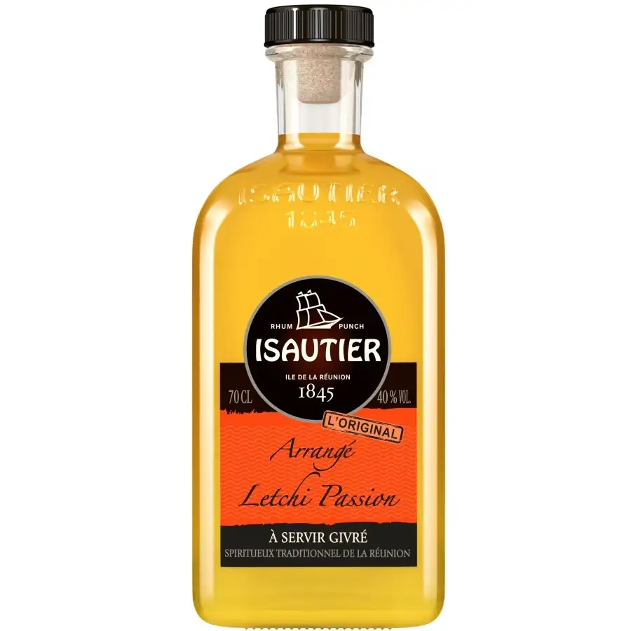 Bottle of Isautier Arrangé Letchi Passion