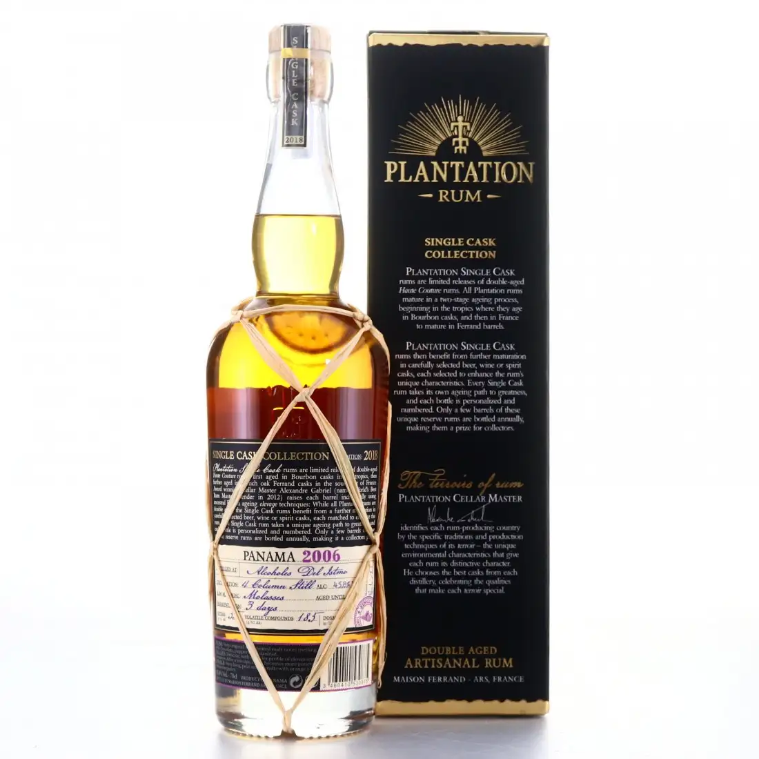 Image haute résolution de Alcoholes Del Istmo Plantation Panama Stauning Whisky Cask Finish 2006