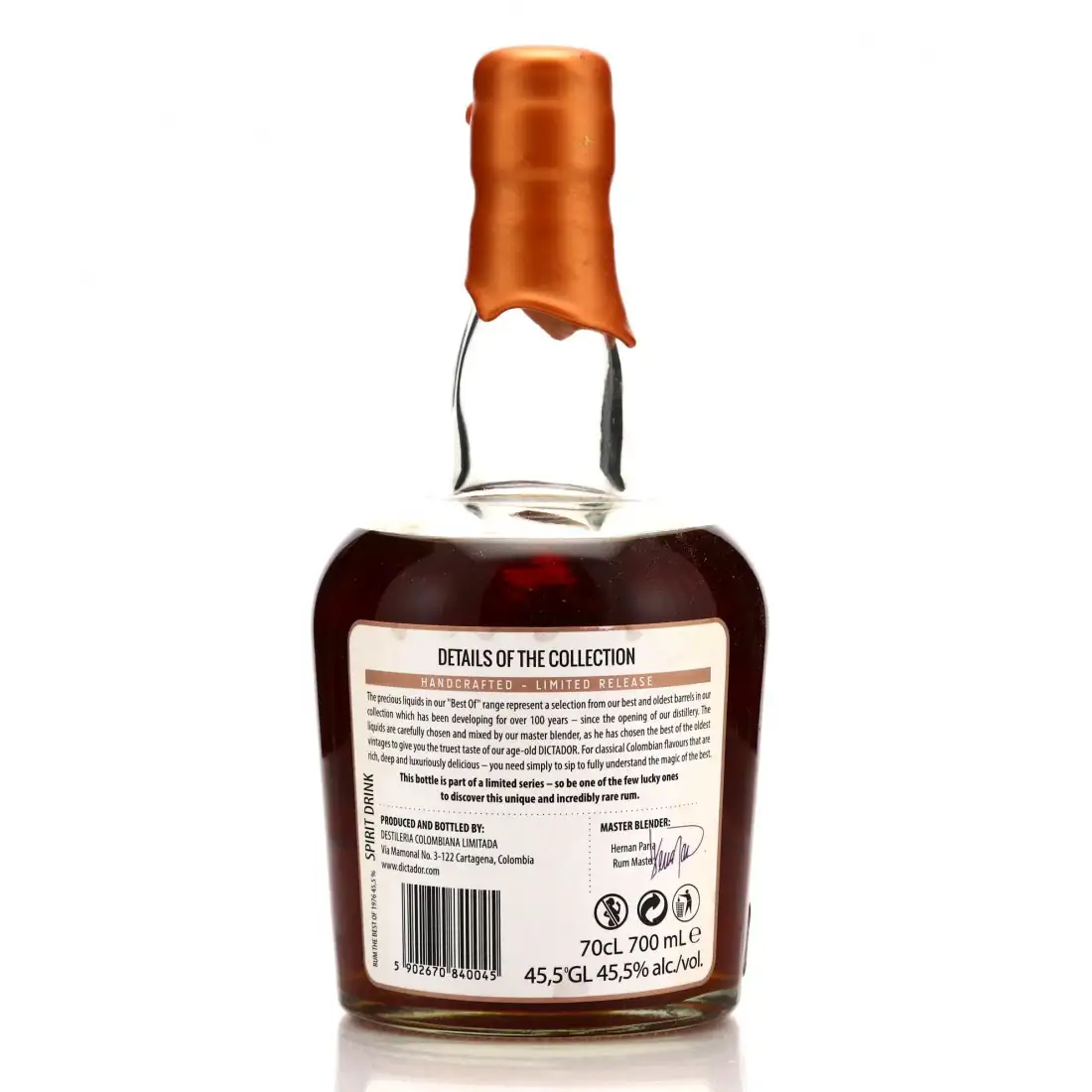 High resolution image of Dictador Best of 1976