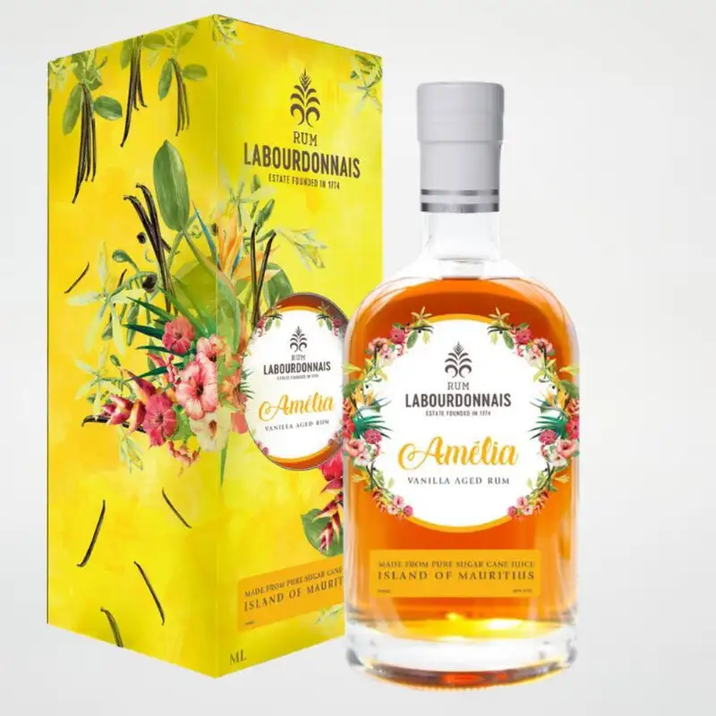 Bottle of Labourdonnais AMELIA Rum Vanilla Aged