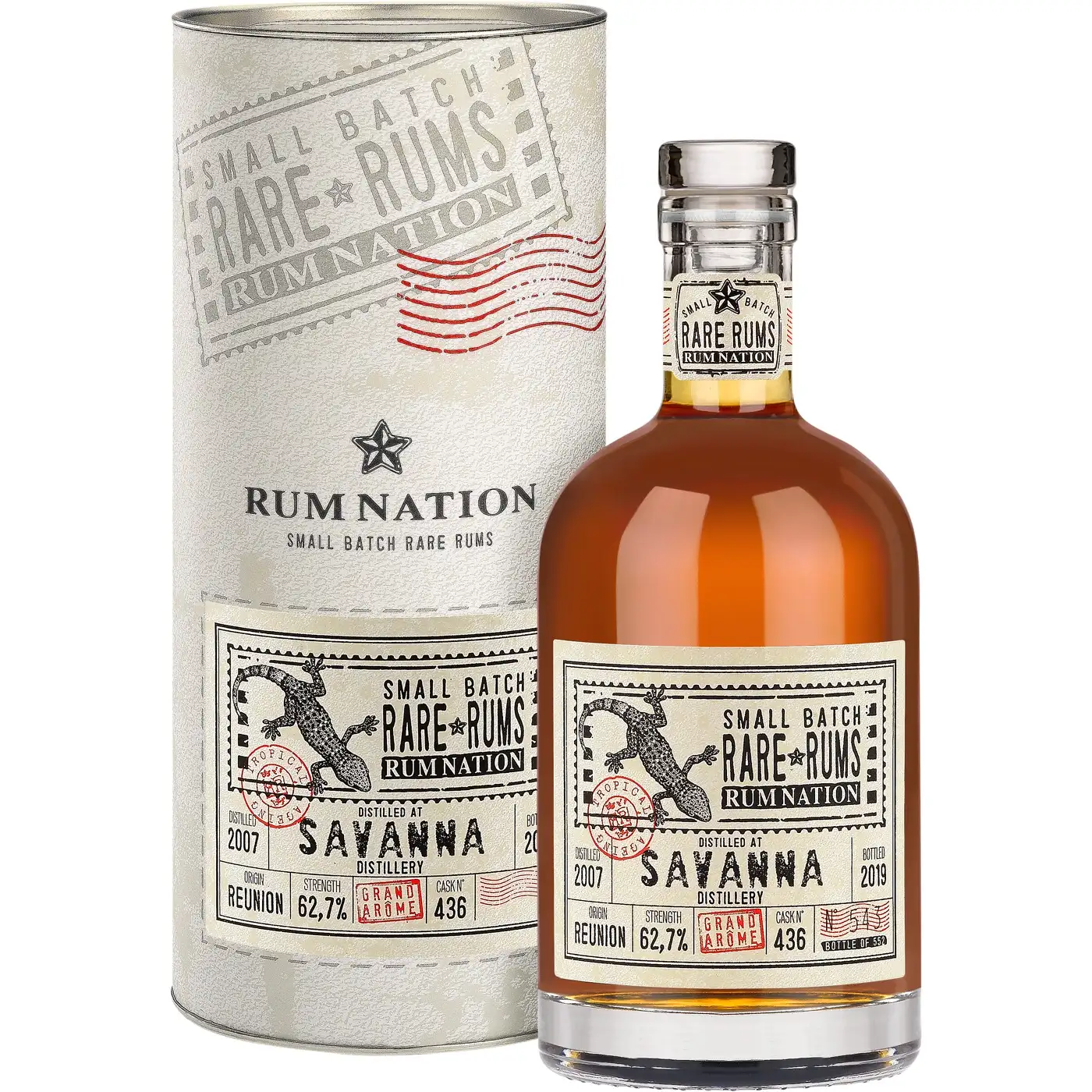 Bottle of Rum Nation Savanna Small Batch Rare Rums 2007