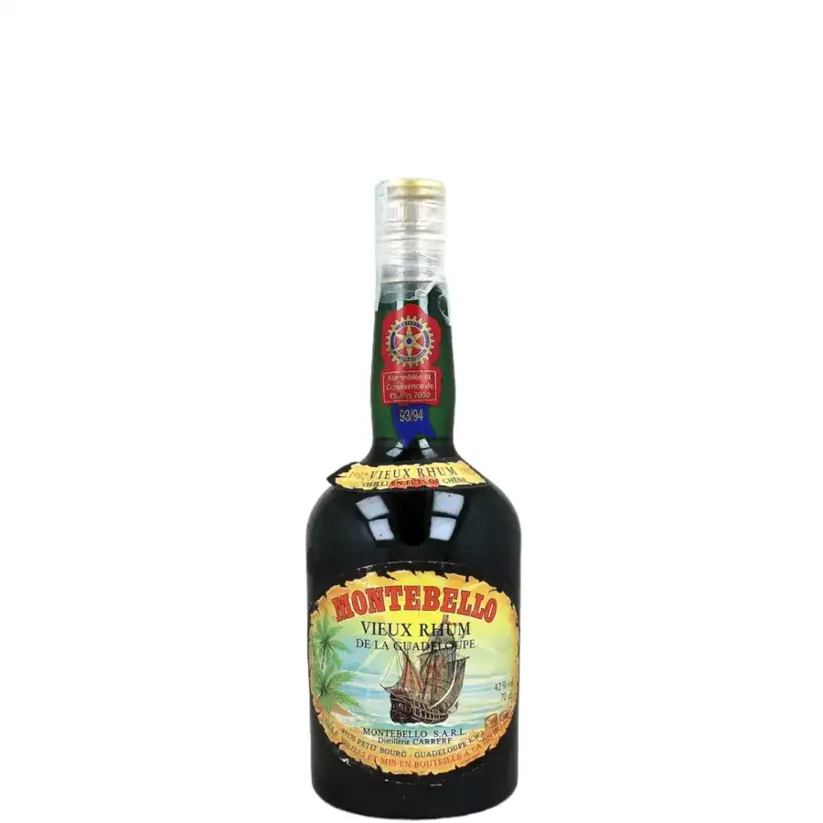 High resolution image of Carrere Montebello Vieux Rhum 1982