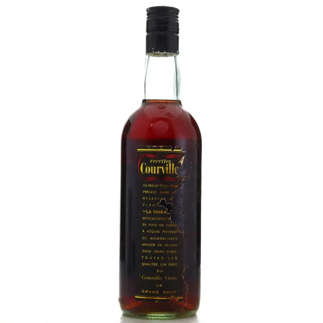 Image haute résolution de La Thibault Courville Rhum Vieux Agricole 1960