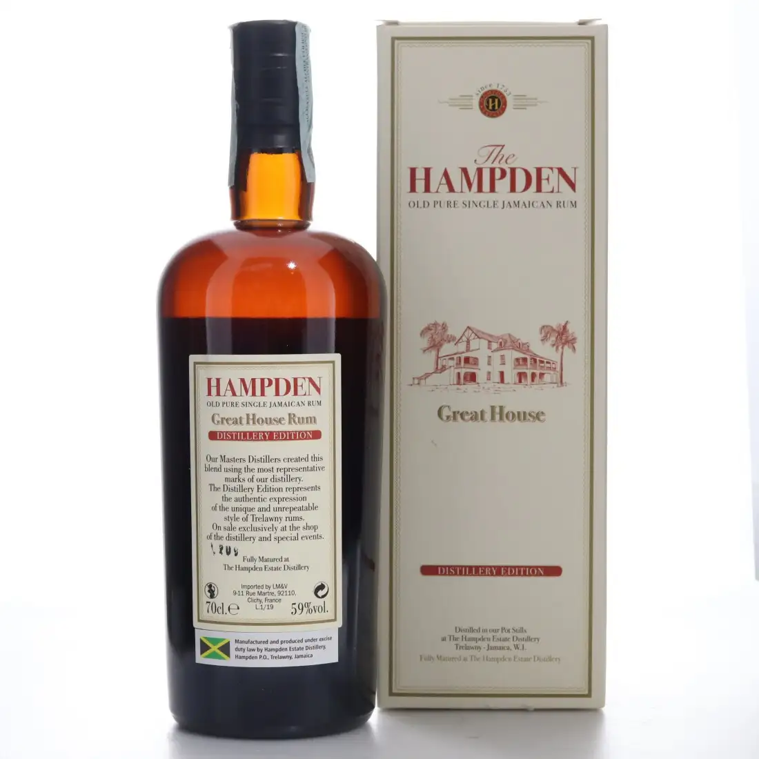 Hochauflösendes Bild von Hampden Great House (Distillery Edition 2019)