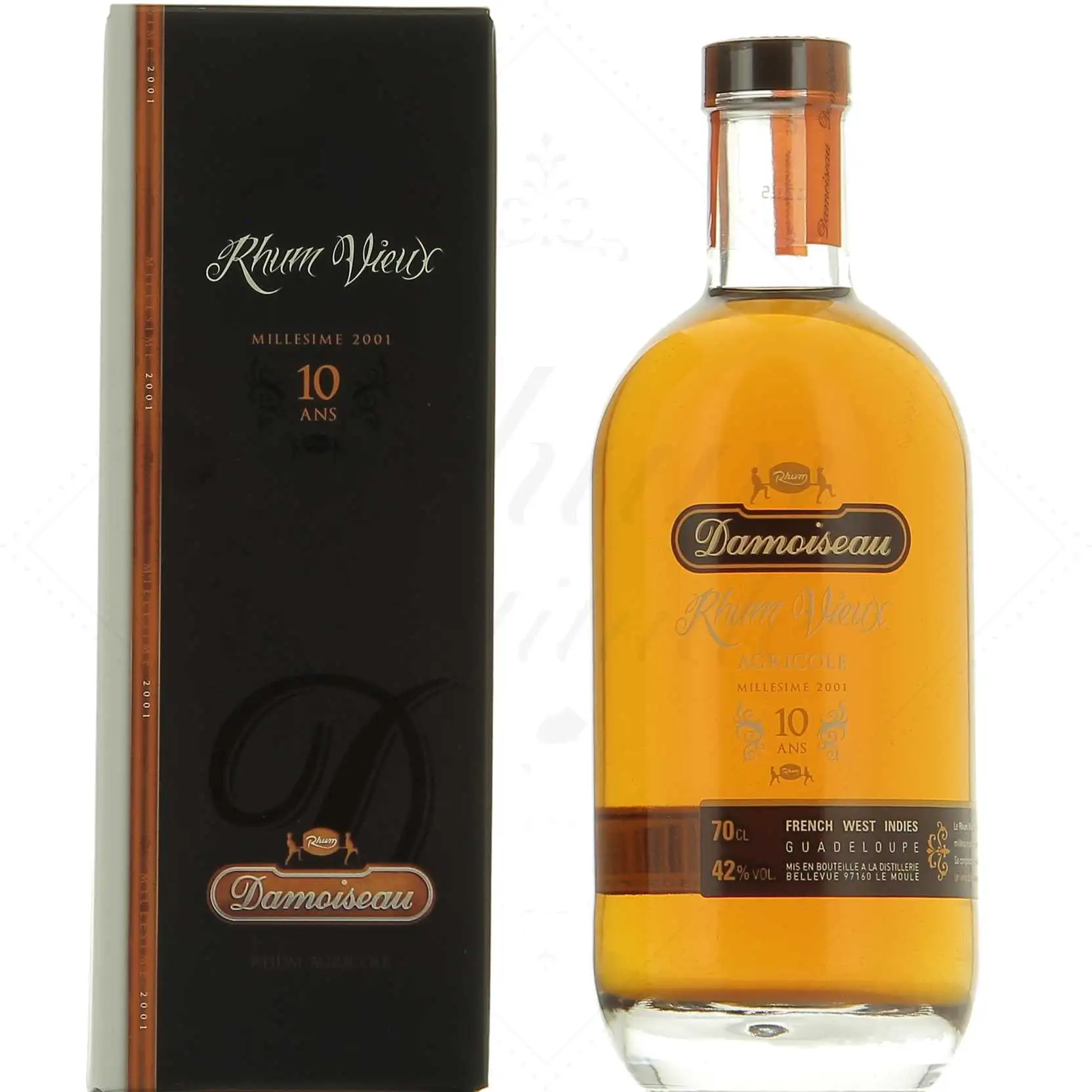 Bottle of Damoiseau Rhum Vieux Agricole 10 Ans 2001