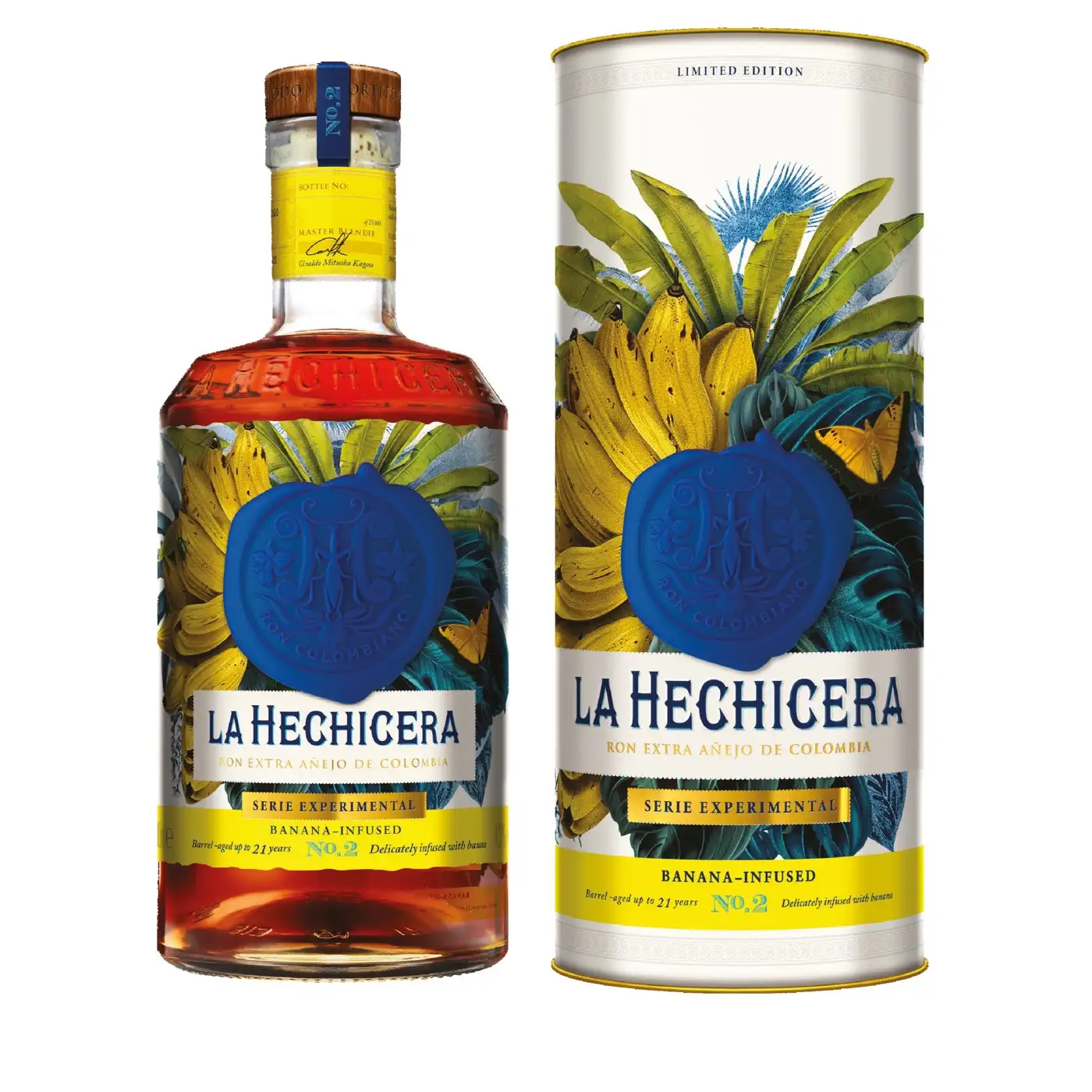 Bottle of La Hechicera Serie Experimental No.2 Banana-Infused