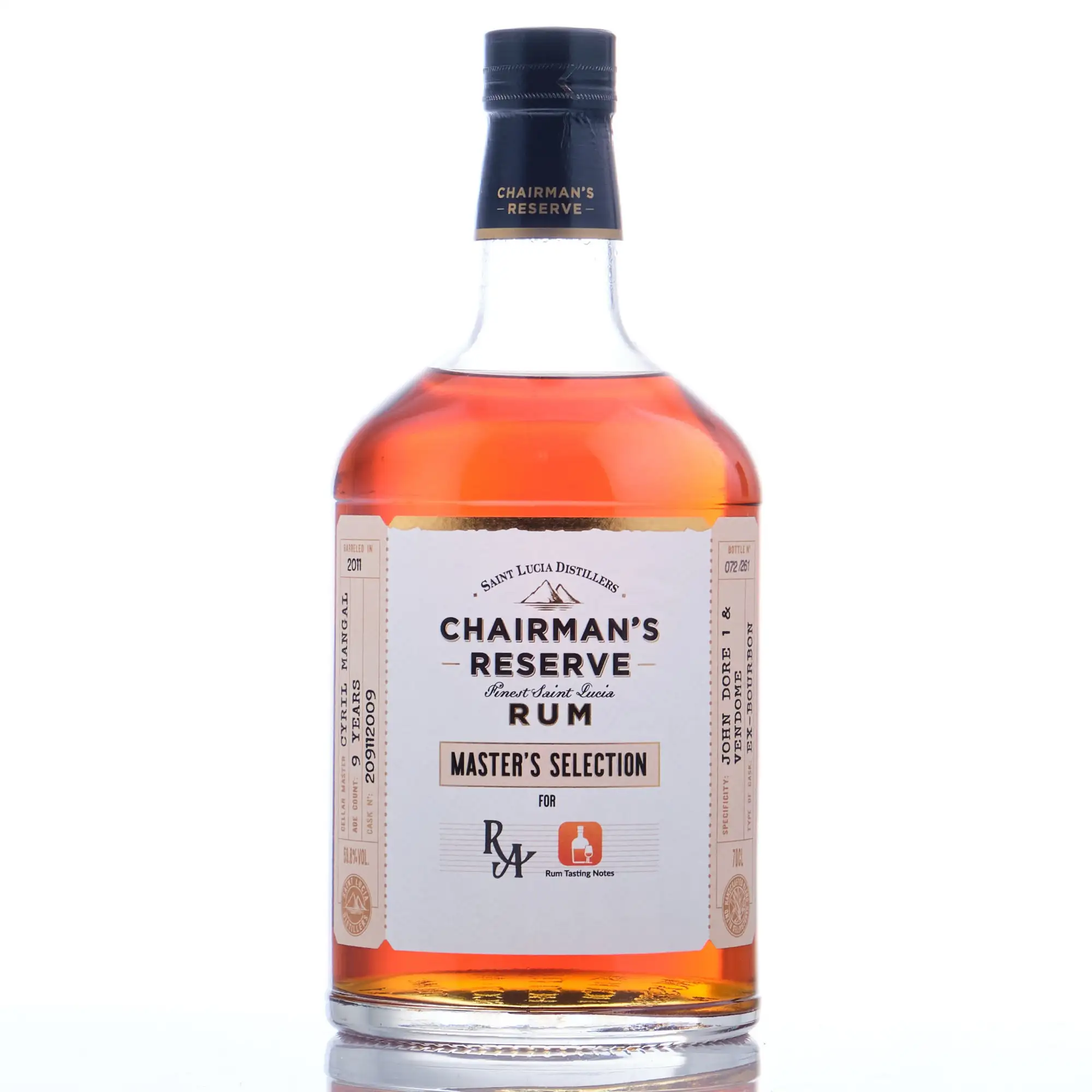 Bottle of Chairman‘s Reserve Master‘s Selection (RA & Rum Tasting Notes) 2011
