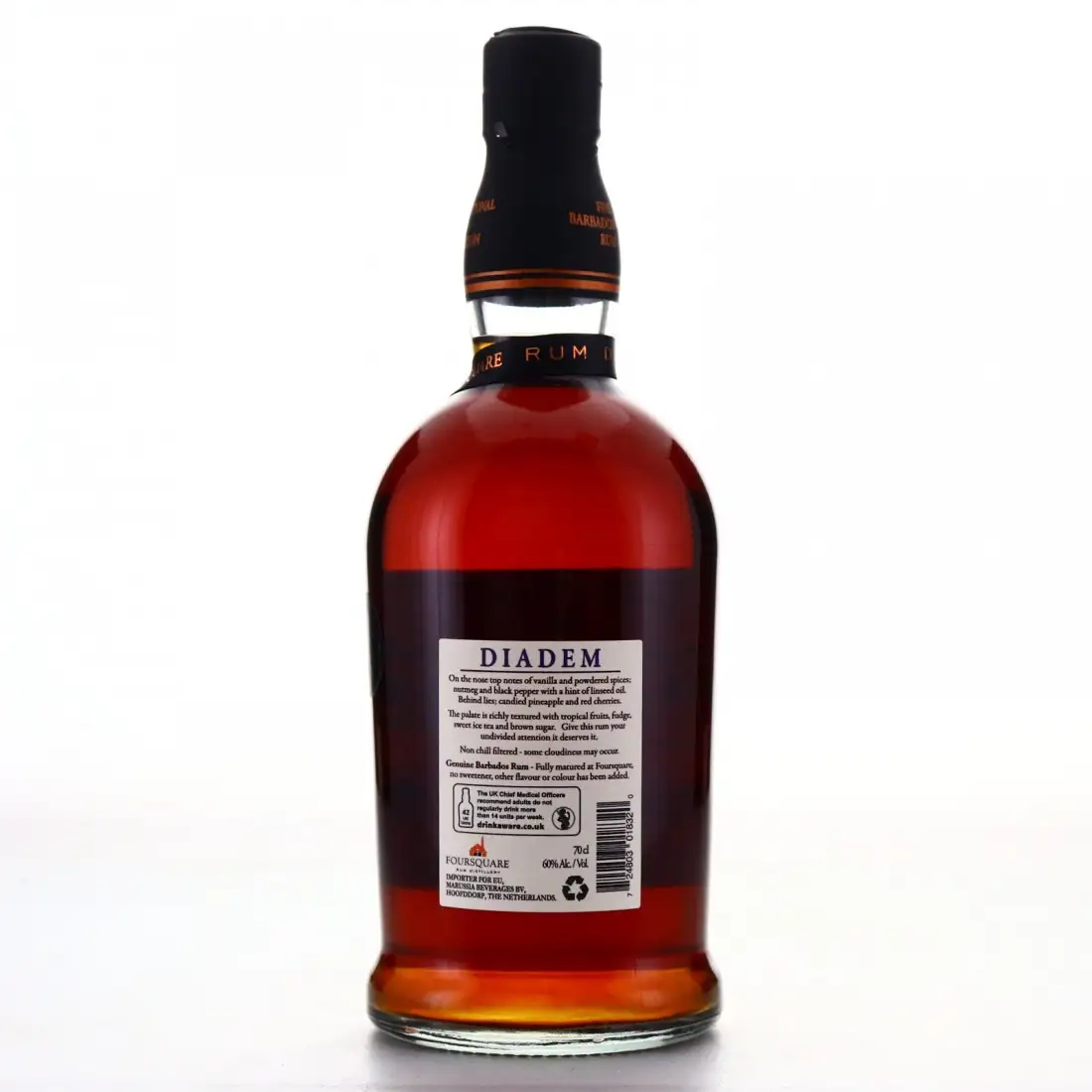 High resolution image of Foursquare Private Cask Selection Diadem (The Whisky Exchange)