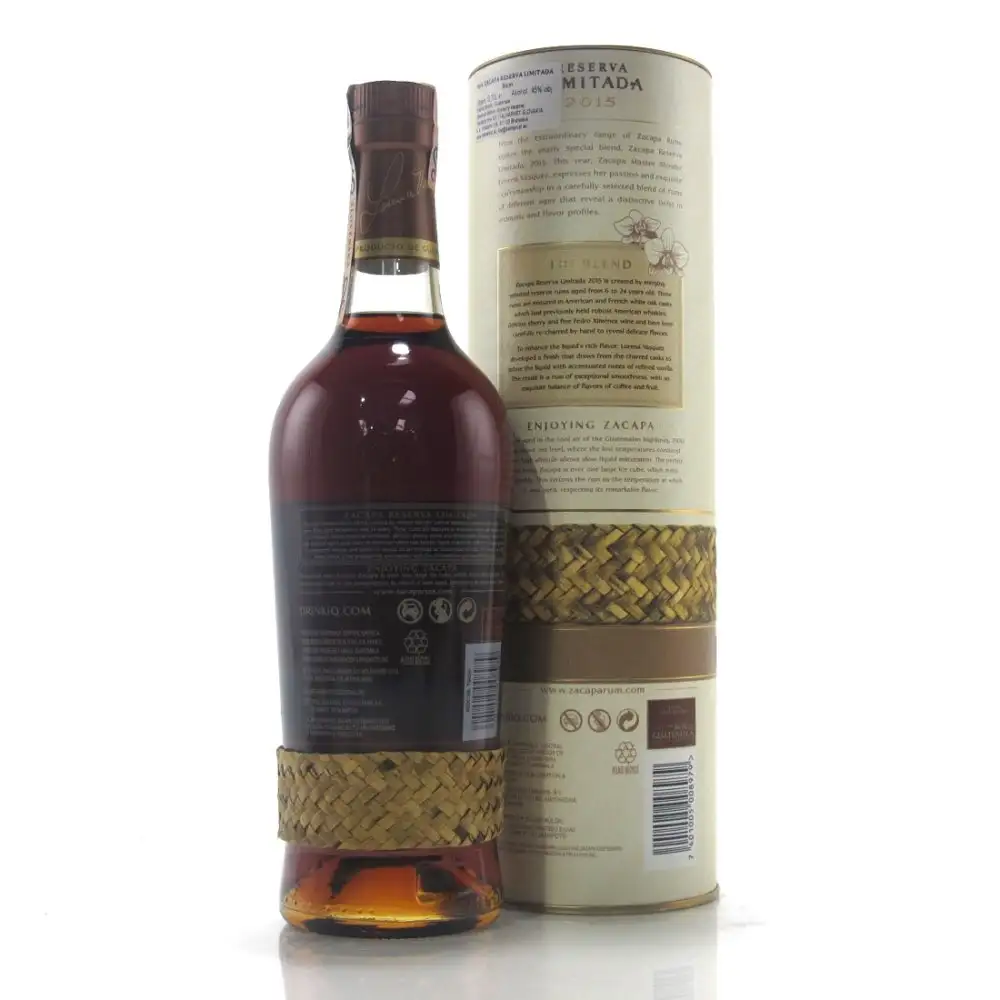 Hochauflösendes Bild von Ron Zacapa Reserva Limitada 2015