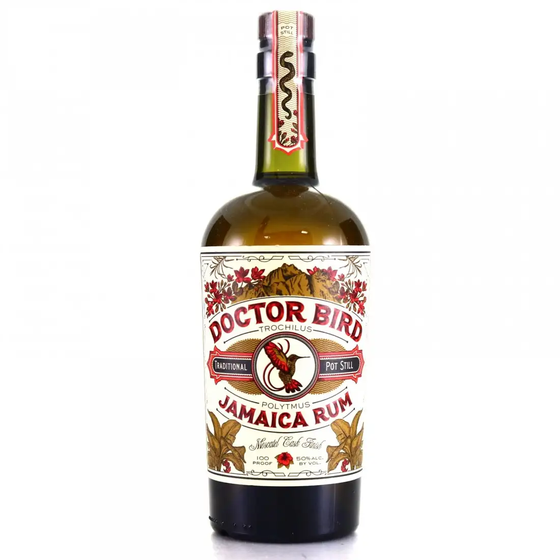 Bottle of Worthy Park Doctor Bird Jamaica Rum