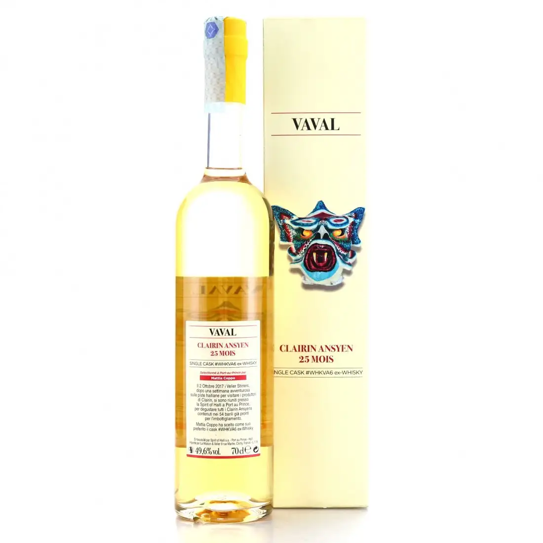 Image haute résolution de Velier Arawaks Clairin Ansyen Vaval (Mattia Coppo) 2015