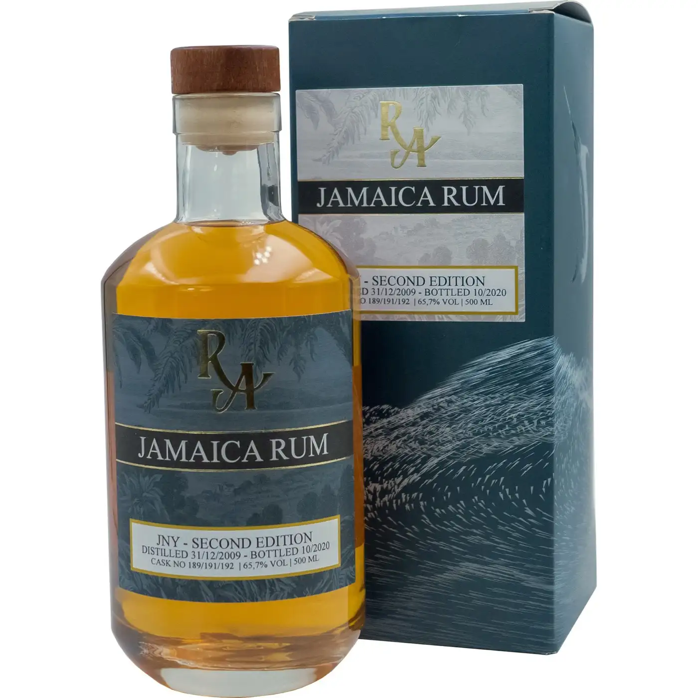 Bottle of New Yarmouth RA Jamaica Rum 2009