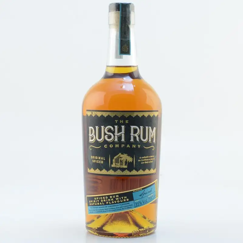 Bottle of Bush Rum Company Original spiced