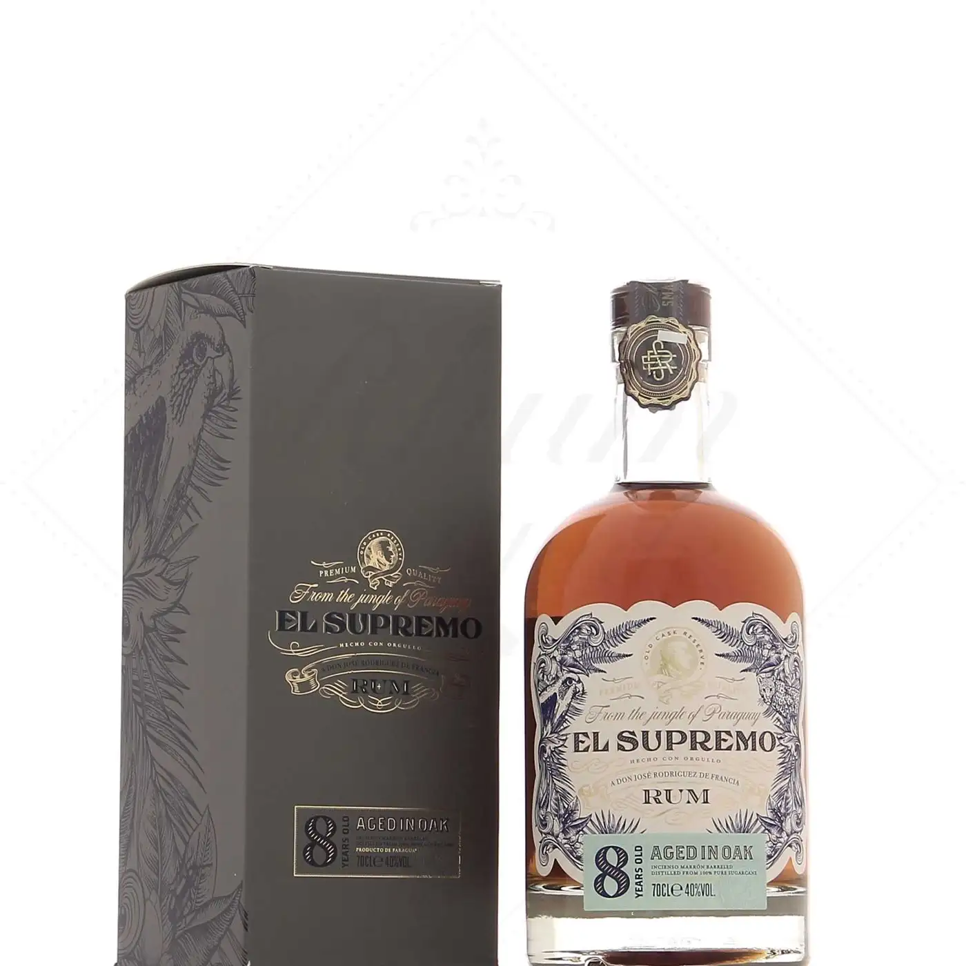 Bottle of El Supremo 8 Años