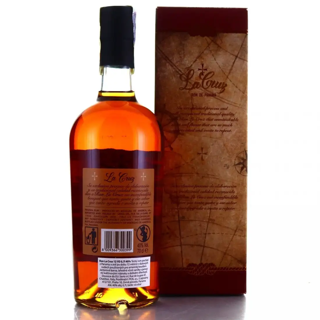 Image haute résolution de La Cruz Ron Extra Anejo - 12