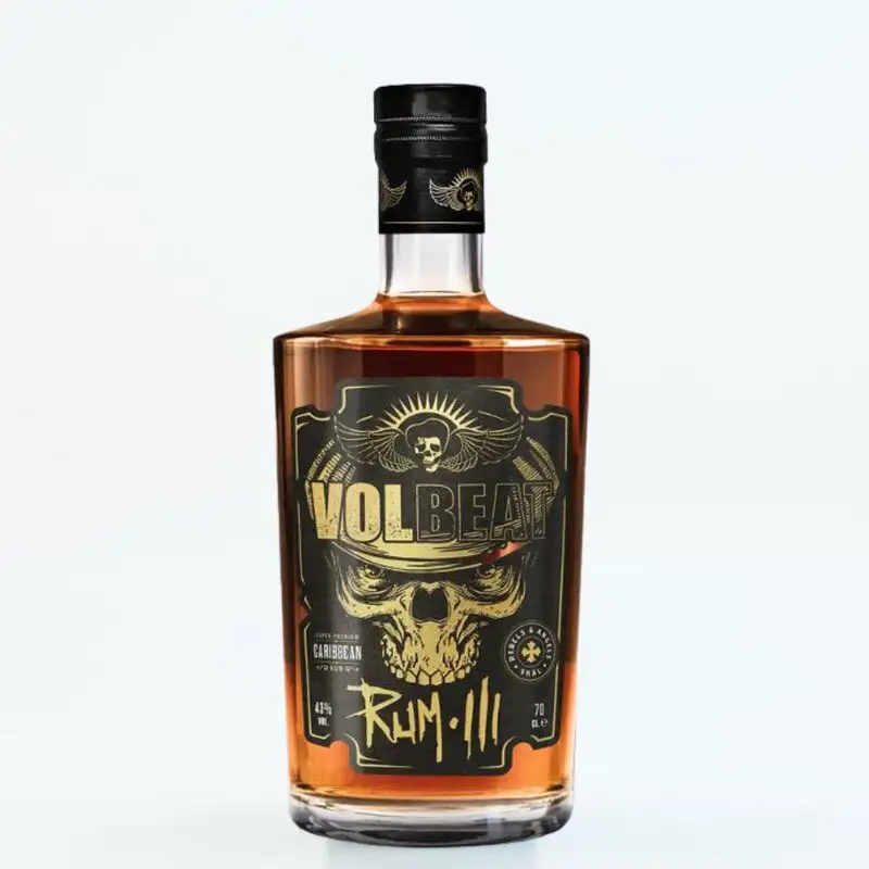 Bottle of Volbeat Rum - Vol. III