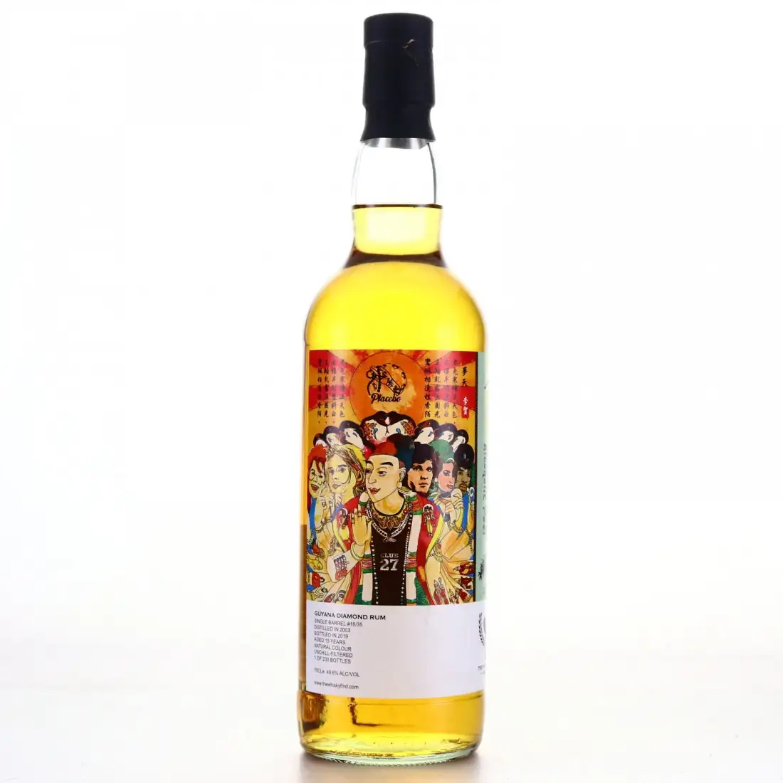 Bottle of The Whisky Find Diamond Guyana Diamond Rum 2003