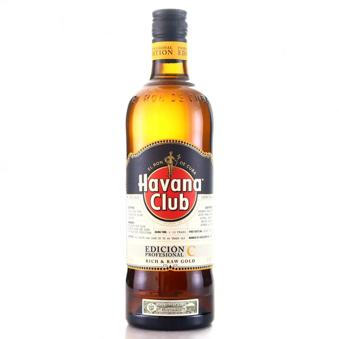 Bottle of Havana Club Edición Profesional C