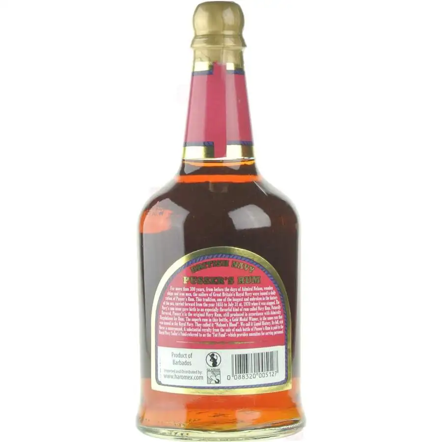Hochauflösendes Bild von Pusser‘s Rum Original Admiralty (Blue Label)