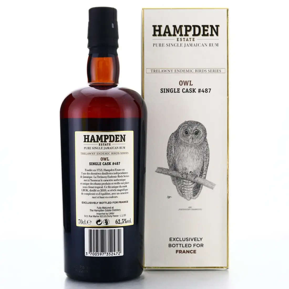 Image haute résolution de Velier Hampden Trelawny Endemic Birds (Owl) LROK 2010