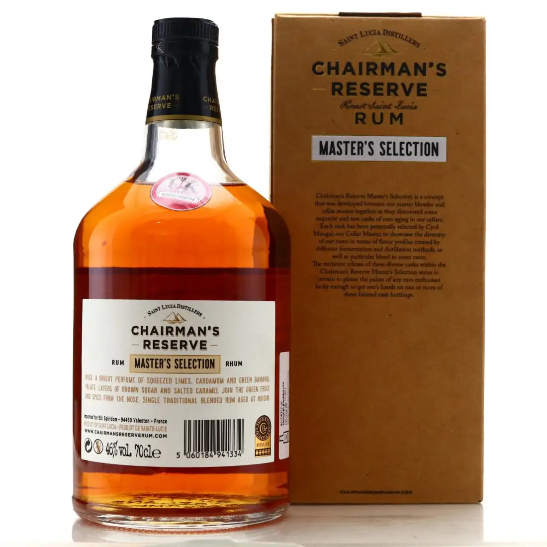 Image haute résolution de Chairman‘s Reserve Master's Selection (The Whisky Exchange) 2011