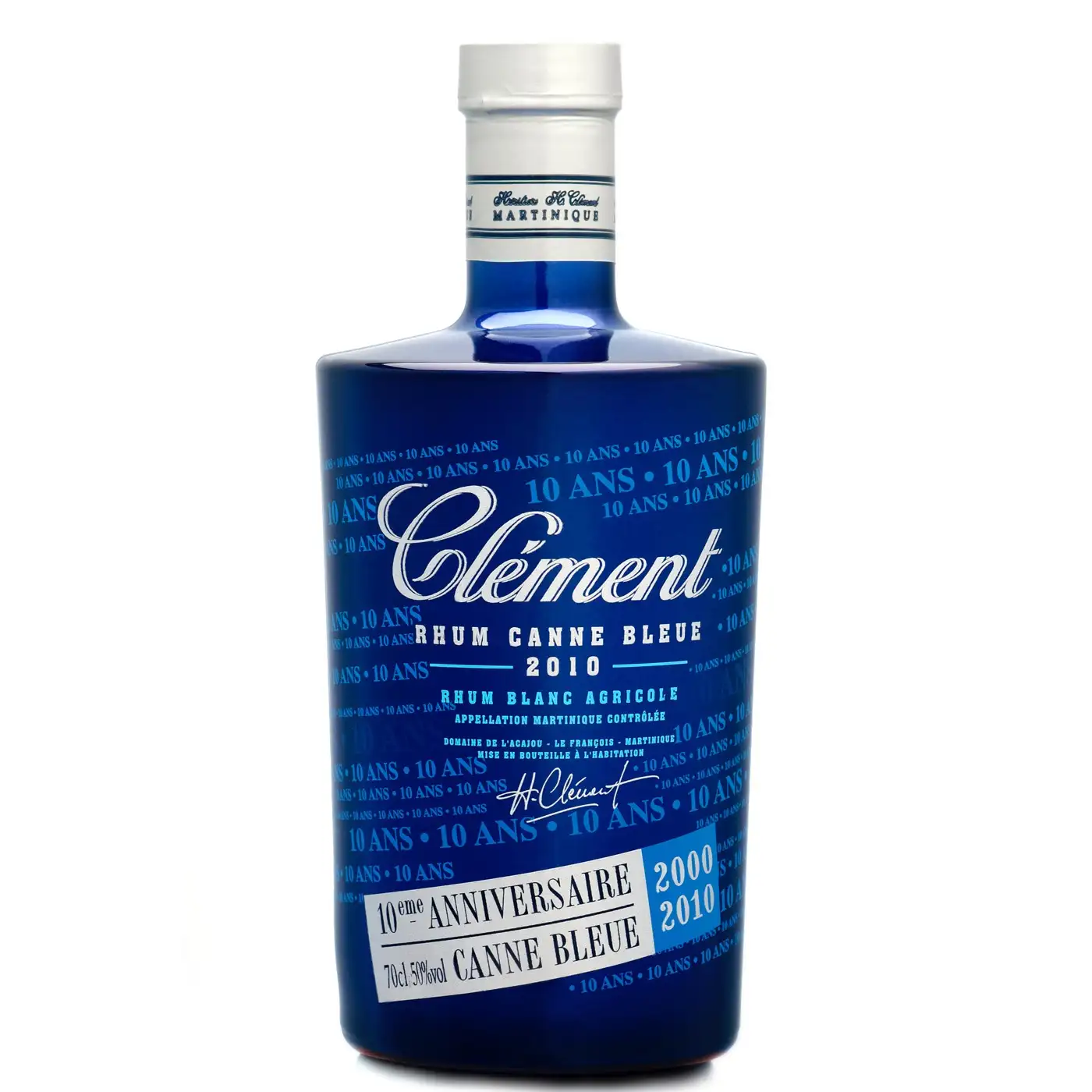 Bottle of Clément Canne Bleue 2010