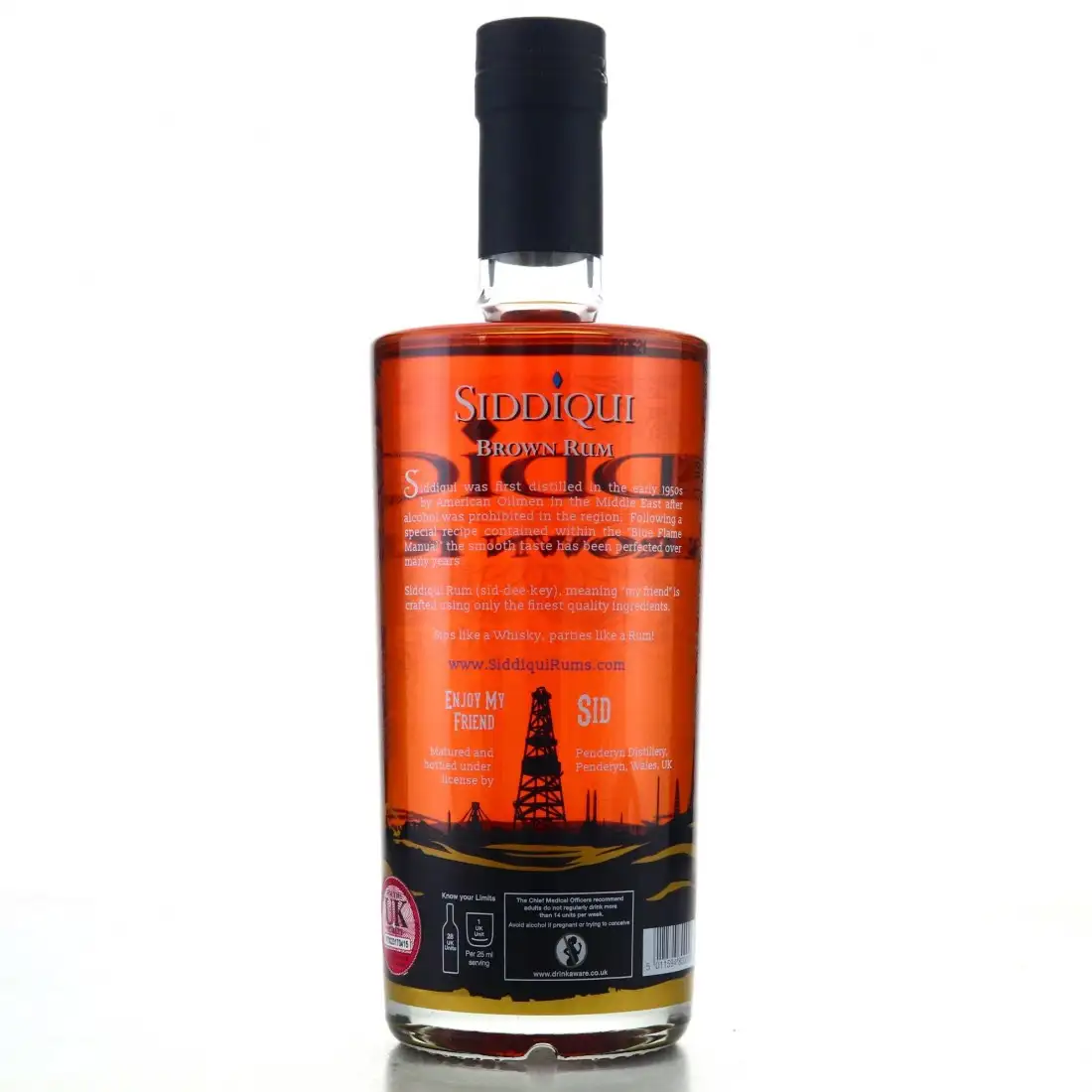 Image haute résolution de Penderyn Siddiqui Brown Rum