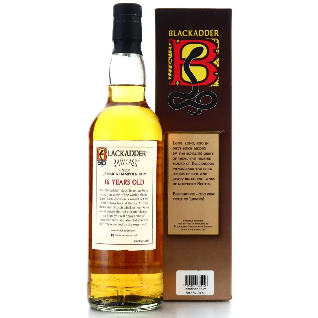 High resolution image of Blackadder Hampden Raw Cask 2000