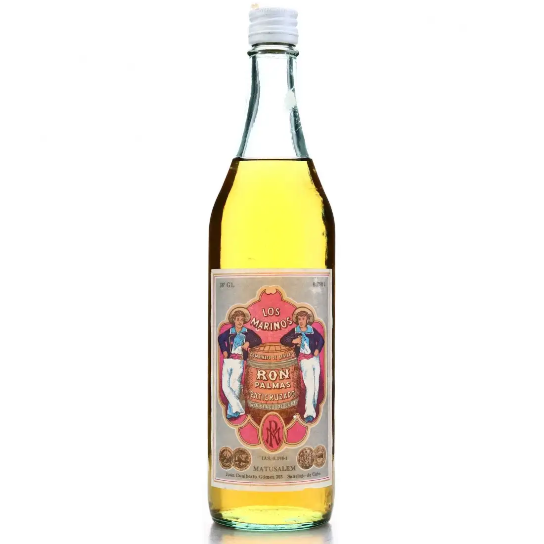 Bottle of Ronera Matusalem Los Marinos Ron Palmas Paticruzado (Vintage)