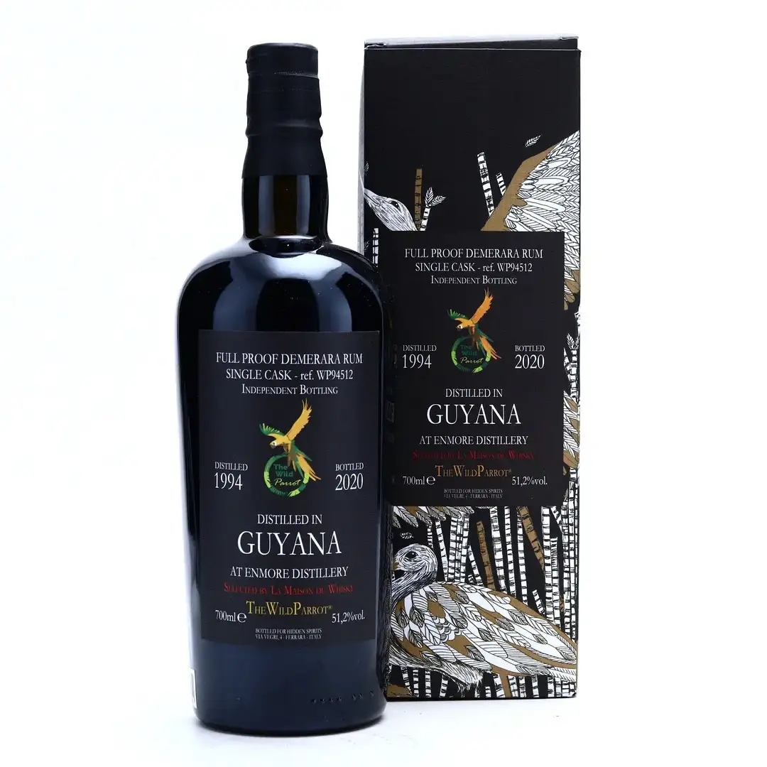 Bottle of The Wild Parrot Enmore Guyana Enmore 1994 REV