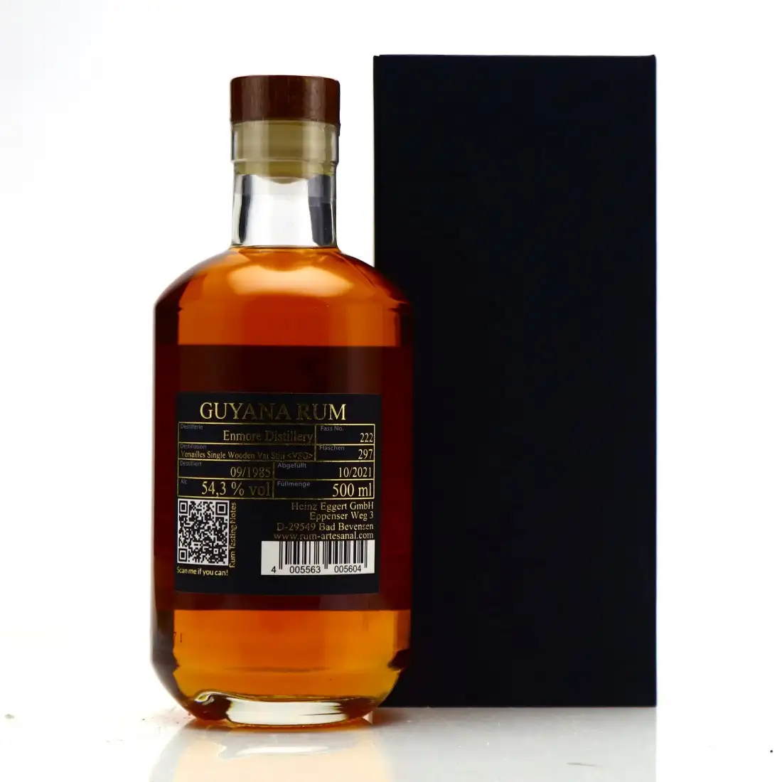 High resolution image of Enmore RA Guyana Rum VSG 1985