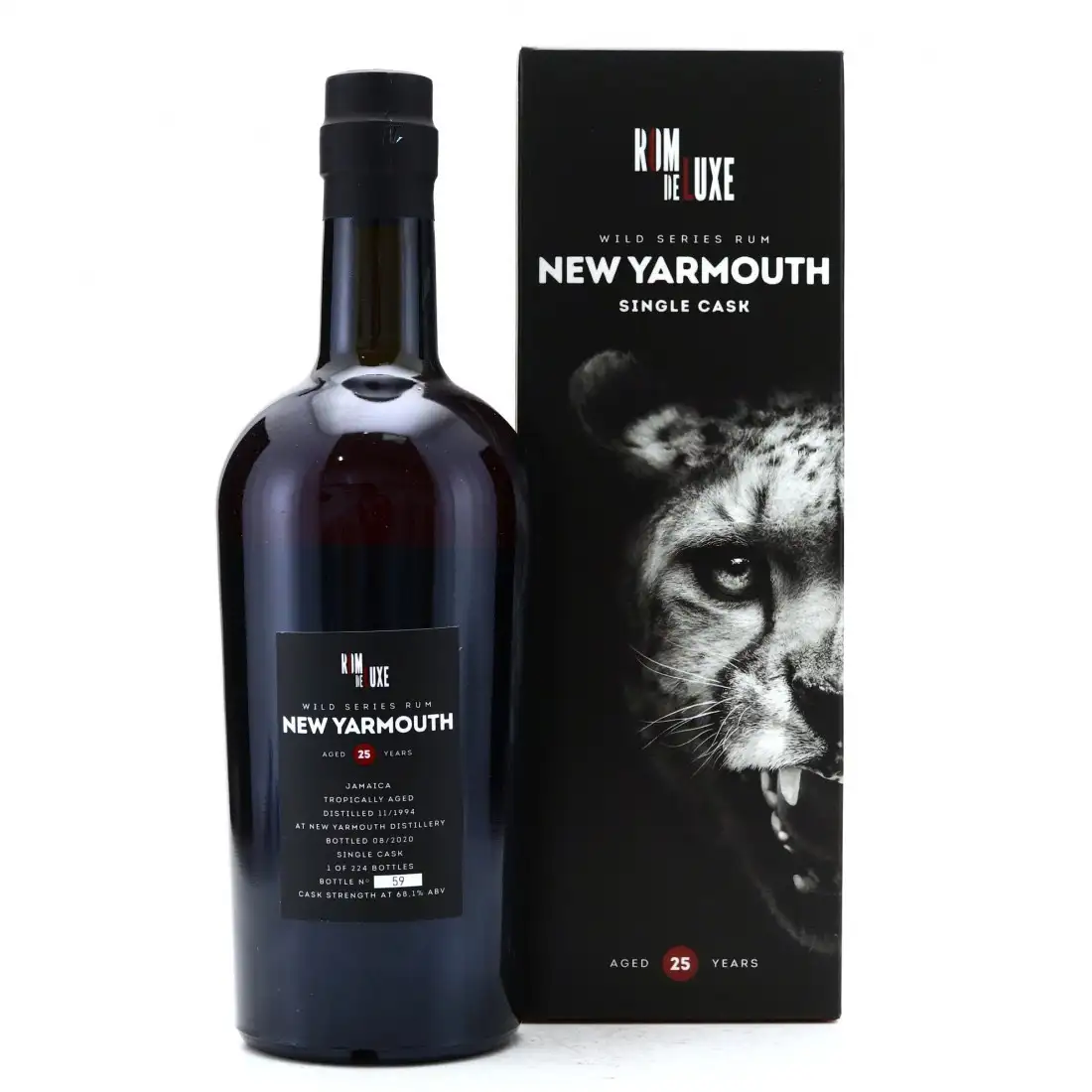 High resolution image of Romdeluxe New Yarmouth Wild Series Rum Jamaica No. 8 1994