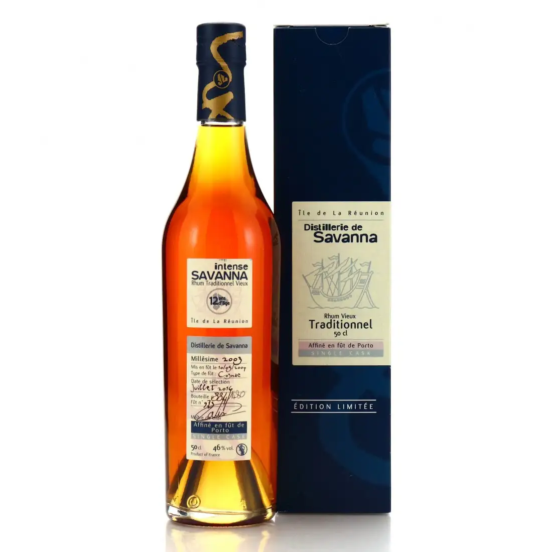 Bottle of Savanna Intense 2003