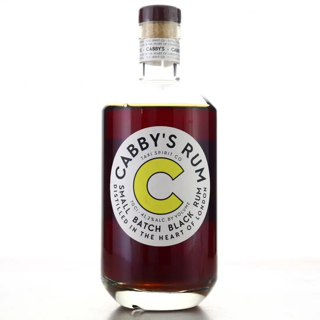 Bottle of Taxi Spirit Co Cabby's Black Rum