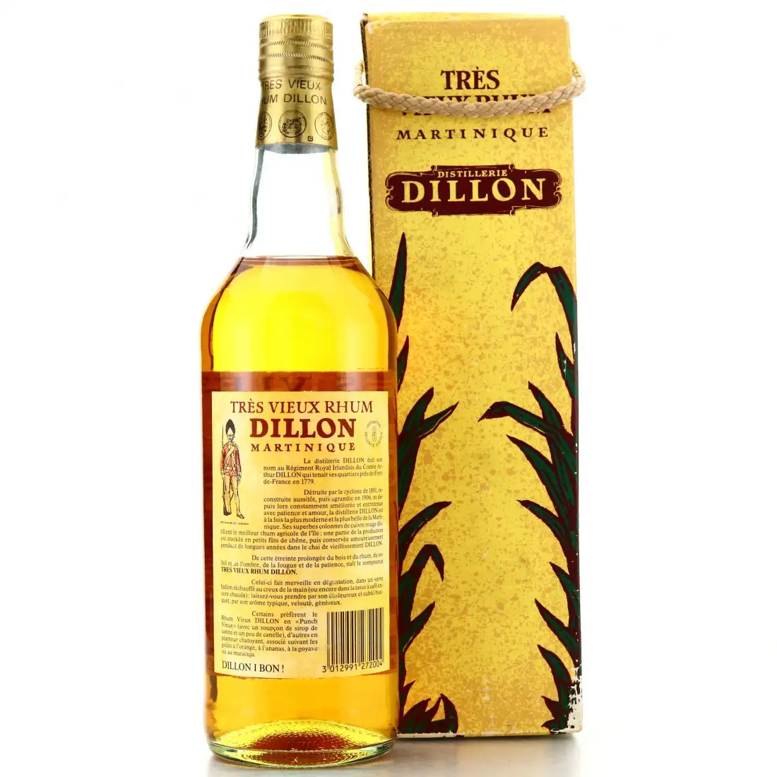 Image haute résolution de Dillon Très Vieux Rhum 1975