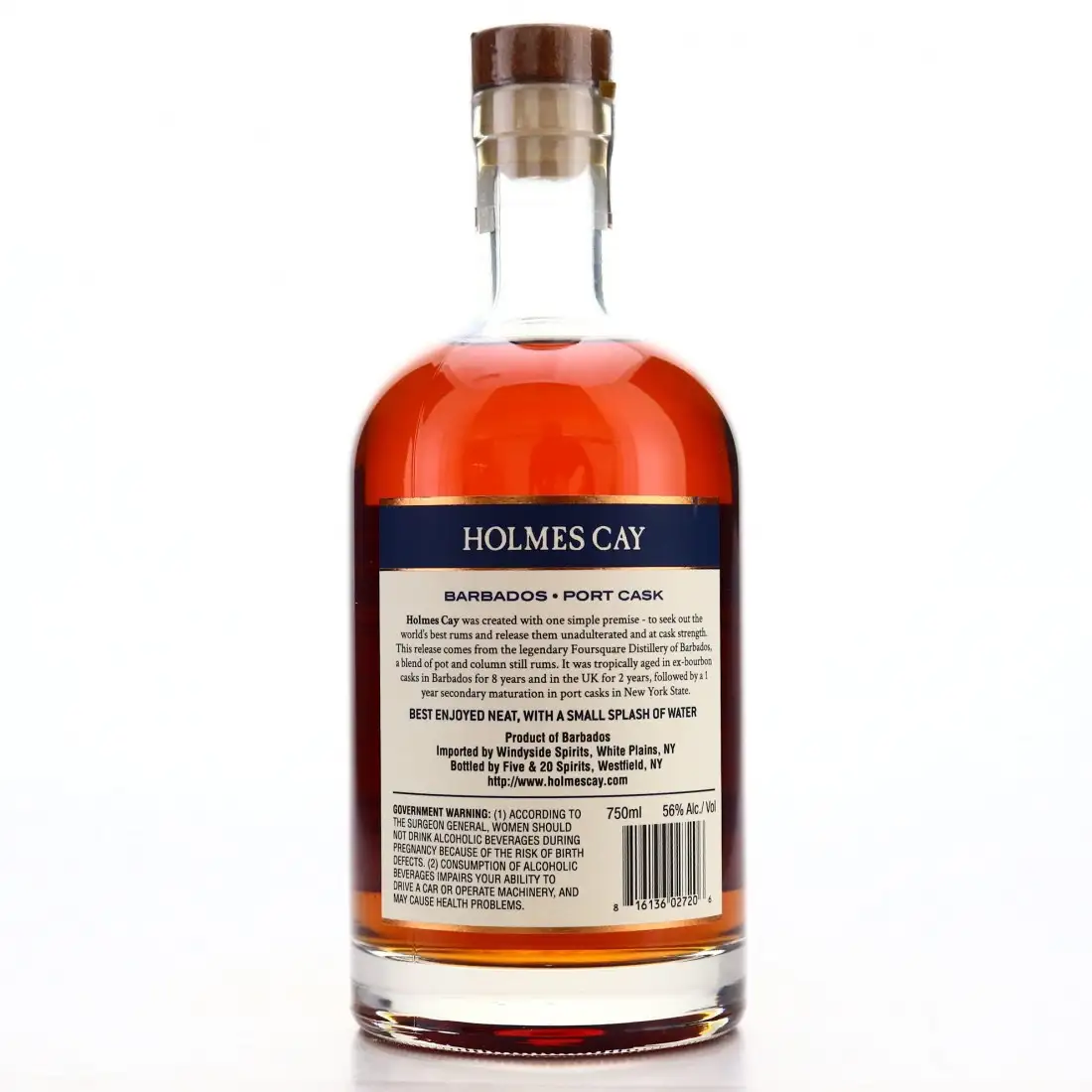 Image haute résolution de Holmes Cay Foursquare Barbados 2009 Port Cask
