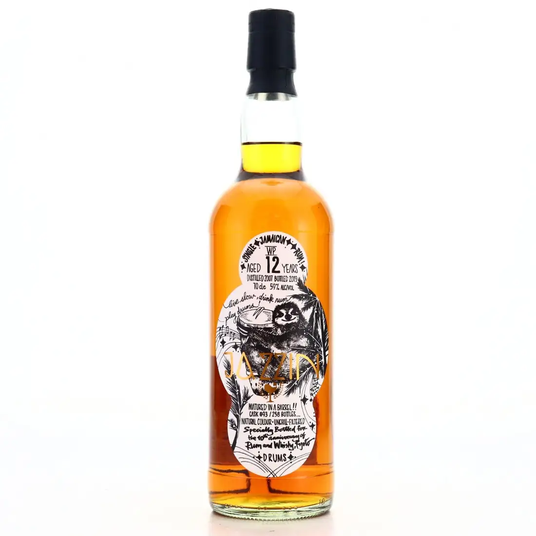 Bottle of The Whisky Find Worthy Park 10th Anniversary Rum and Whisky Tokyo 2007