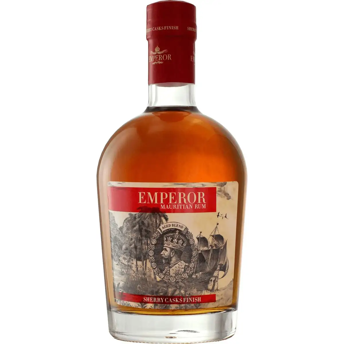 Bottle of Emperor Sherry Cask Finish