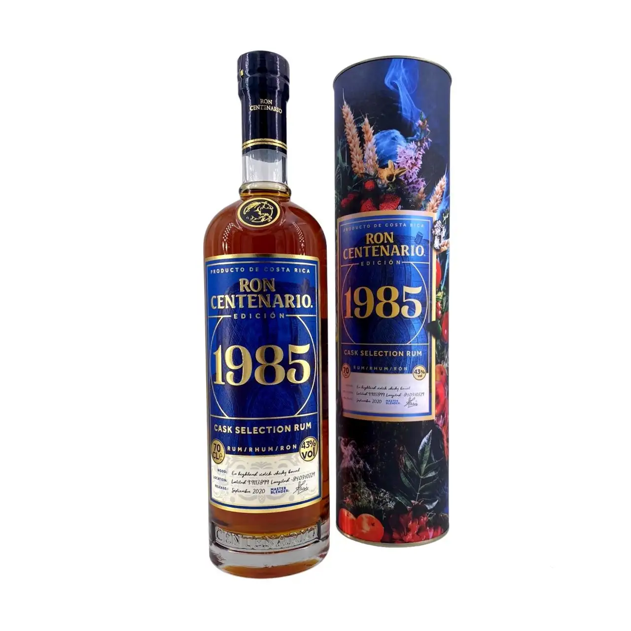 Bottle of Centenario 1985 Cask Selection