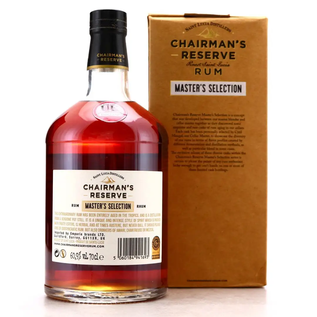Image haute résolution de Chairman‘s Reserve Master’s Selection (Royal Mile Whiskies) 2011