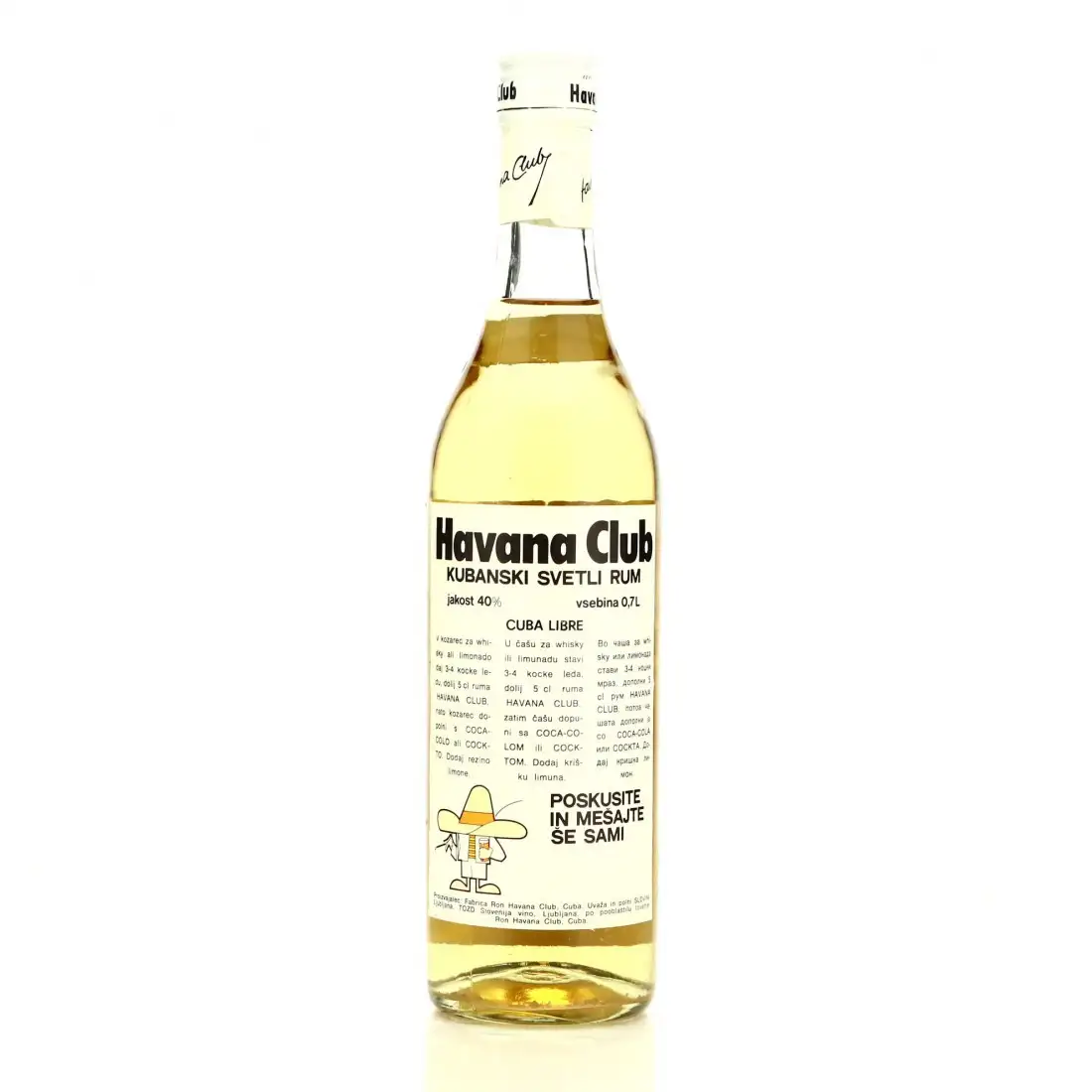 Bottle of Combinado de Bebidas Havana Club Vieilli 3 Light Dry