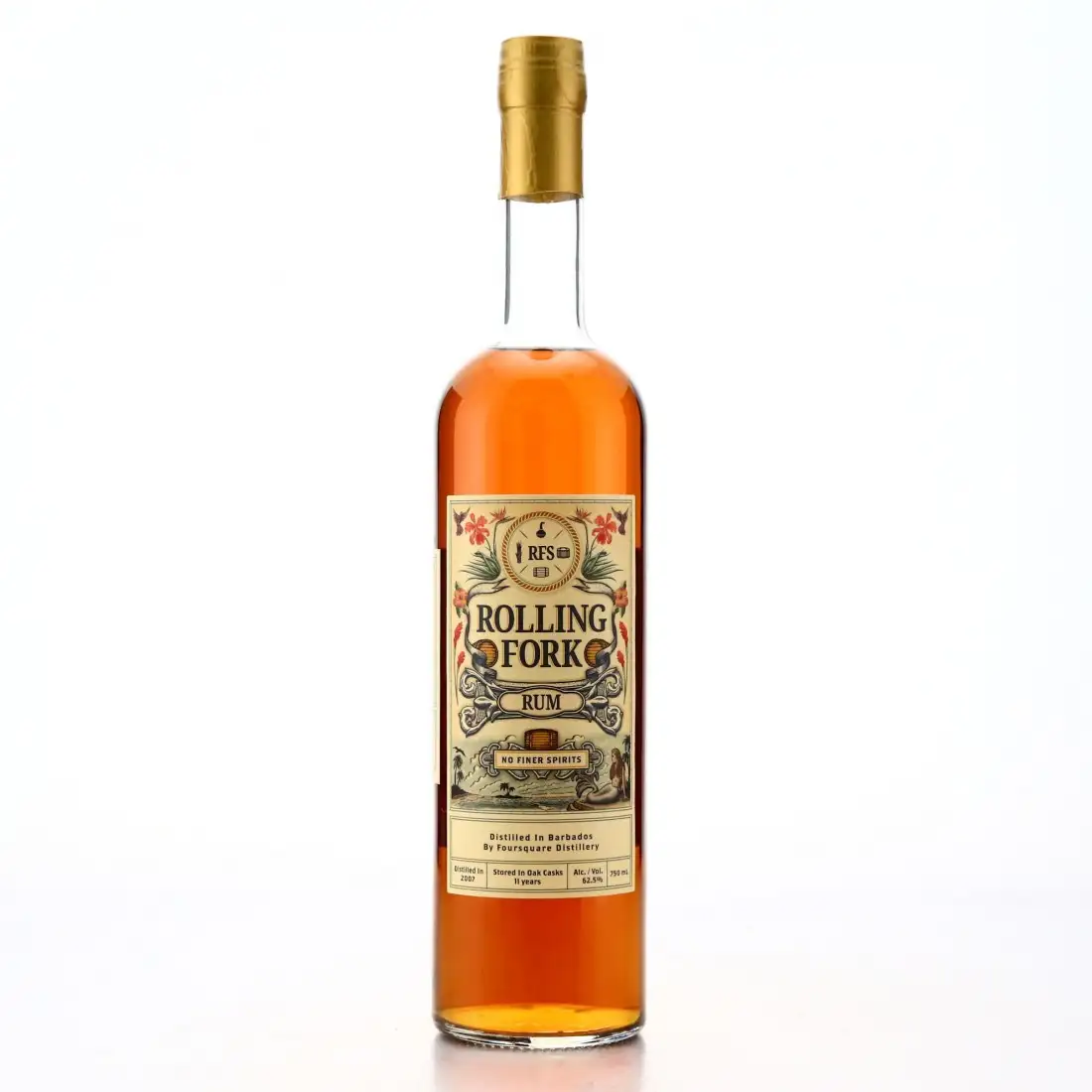 Bottle of Rolling Fork Spirits Foursquare Rolling Fork 2007