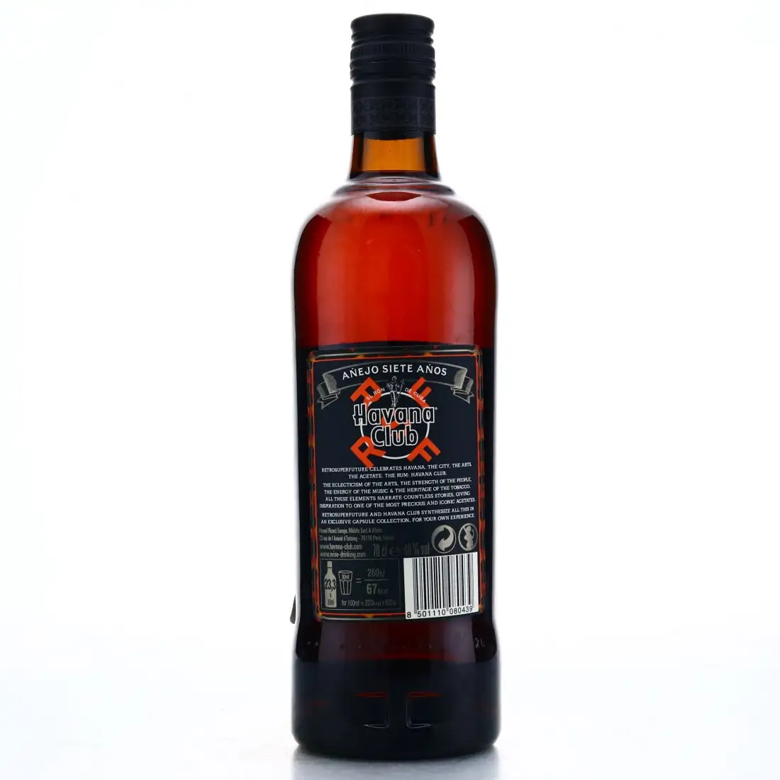 Image haute résolution de Havana Club 7 Años Retrosuperfuture